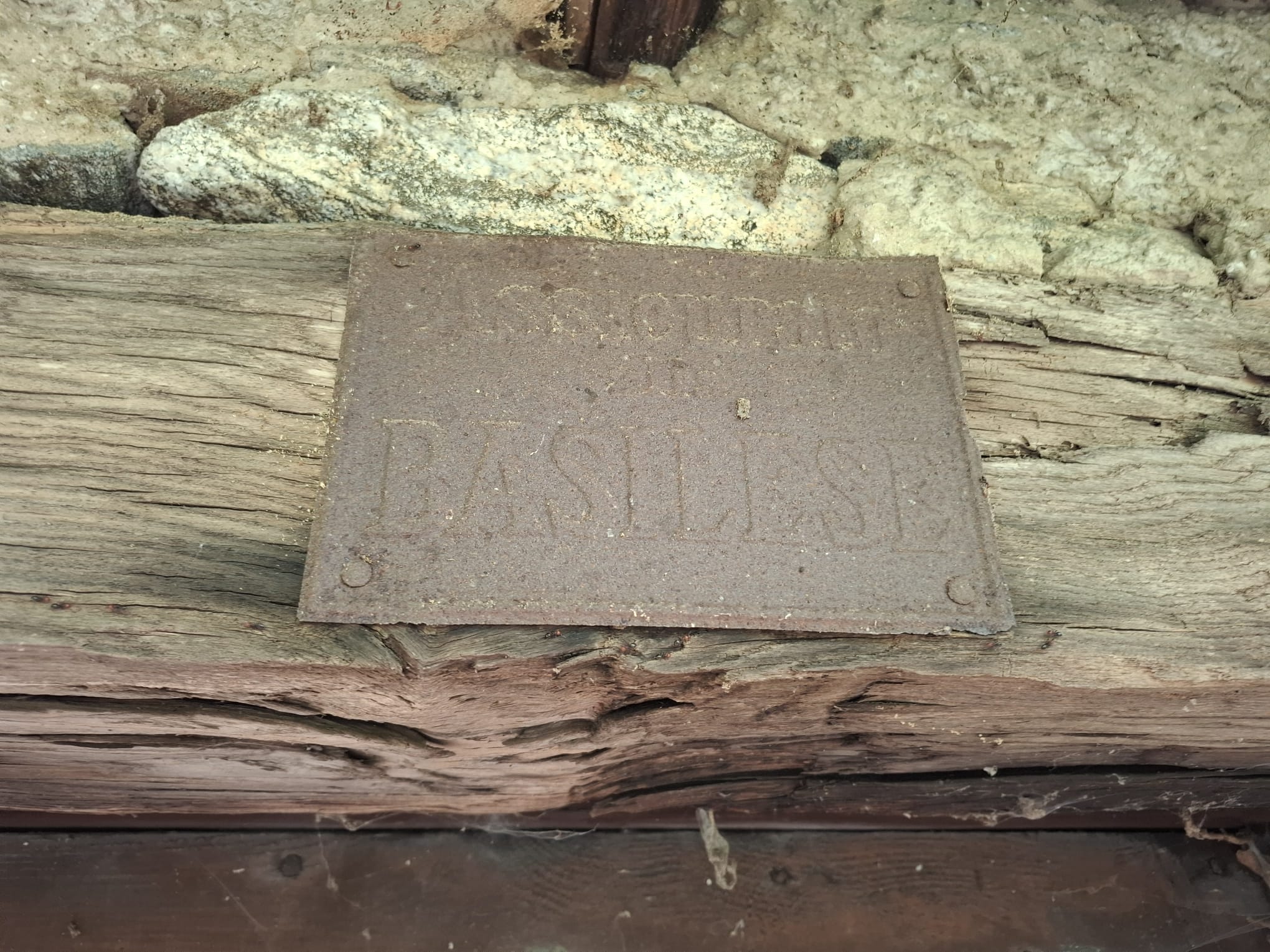 plakette rustico erhaltenswert